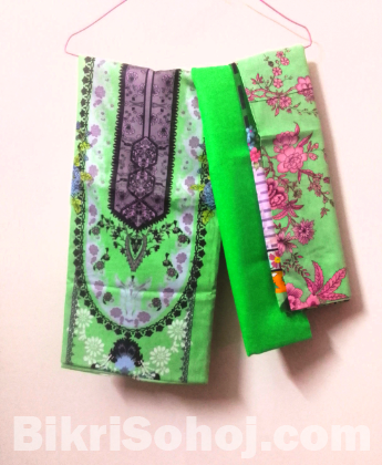 Zam Zam premium Lawn three pice